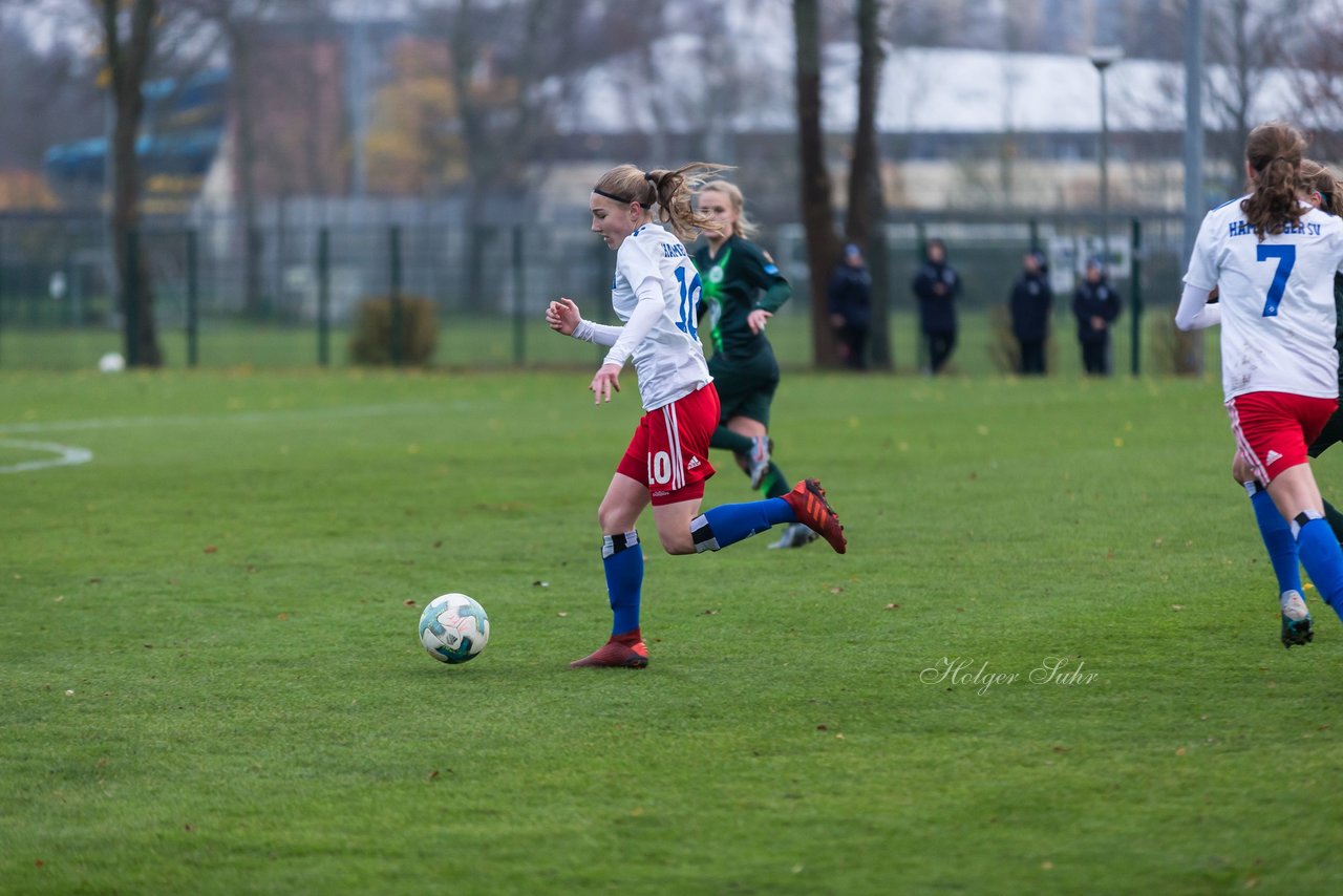 Bild 278 - B-Juniorinnen HSV - VfL Wolfsburg : Ergebnis: 2:1